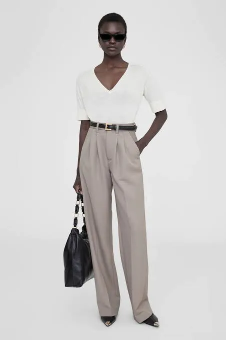 CARRIE PANT - TAUPE