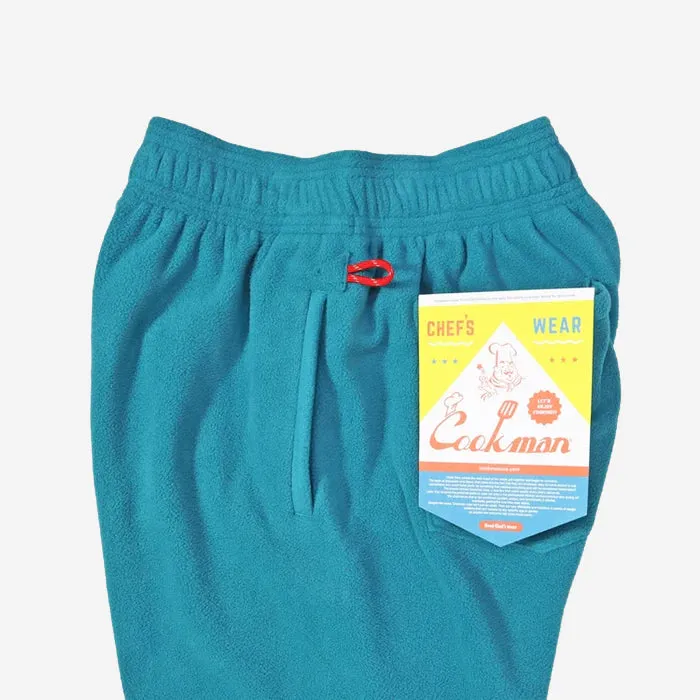 Chef Pants - Turquoise Fleece