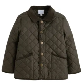 Classic Quilted Jacket Olive-F5BT20OLC05 : 10