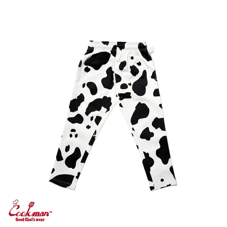 Cookman Chef Pants Kids - Cow