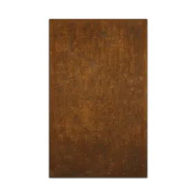 Corten Steel Rust Screen Plain Panel No Holes / Folds