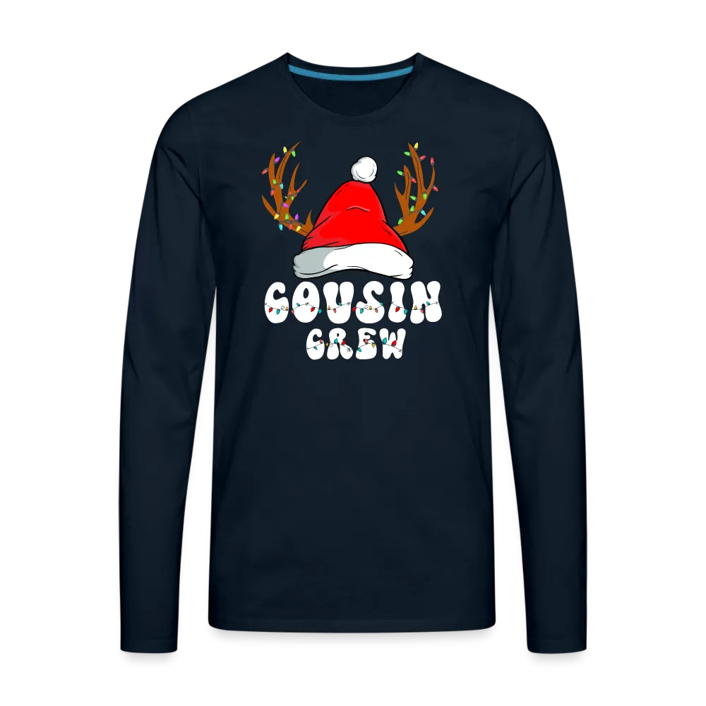 Cousin Crew Christmas Men's Premium Long Sleeve T-Shirt