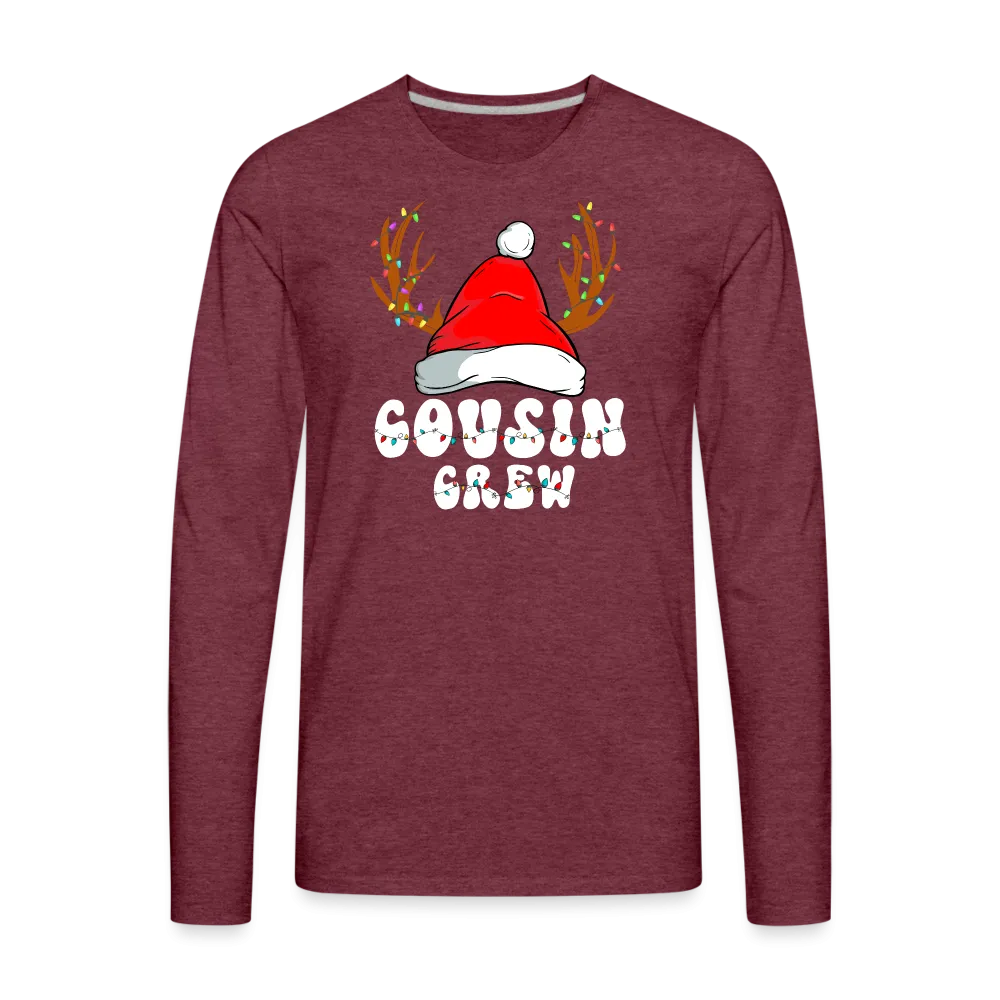 Cousin Crew Christmas Men's Premium Long Sleeve T-Shirt