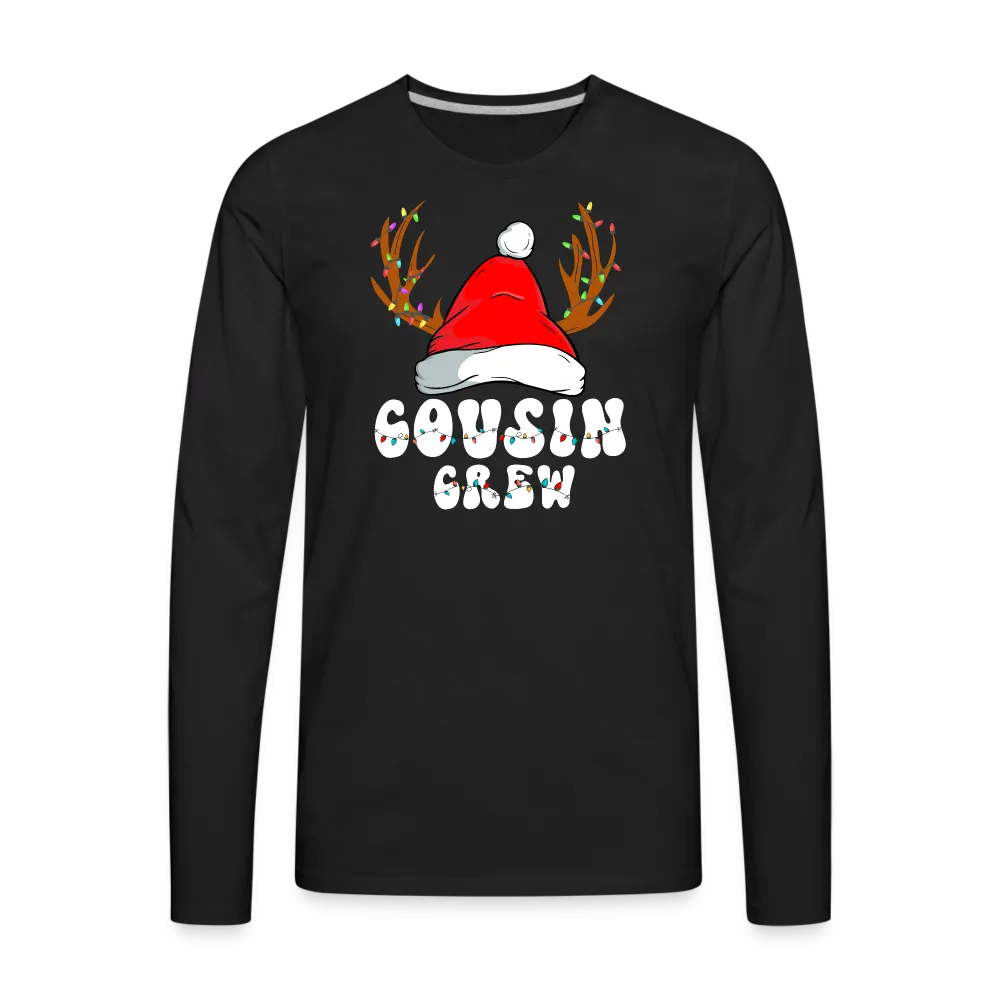 Cousin Crew Christmas Men's Premium Long Sleeve T-Shirt