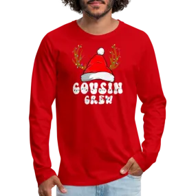 Cousin Crew Christmas Men's Premium Long Sleeve T-Shirt