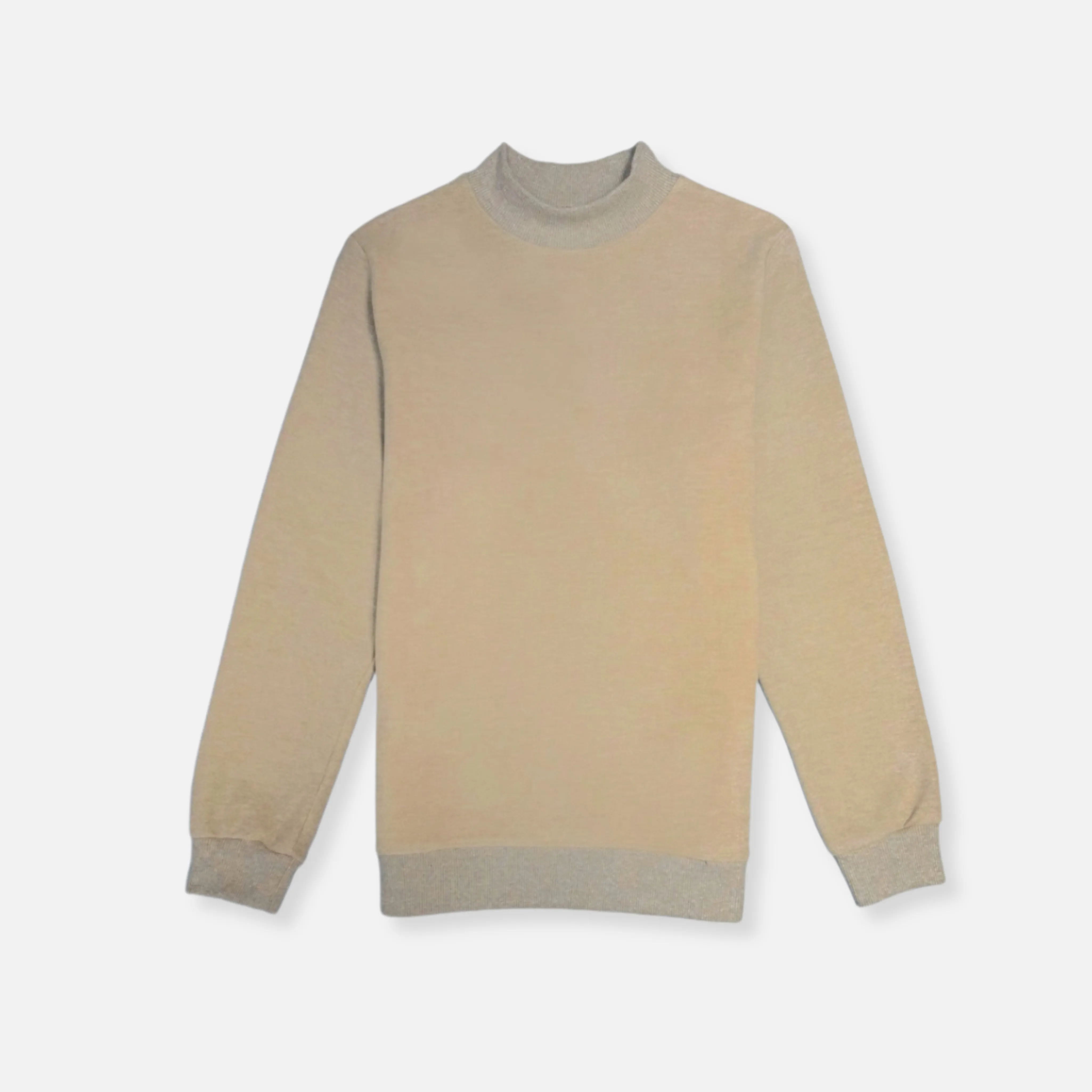 Daytona Solid Mockneck Sweatshirt