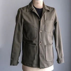 Doyle Jacket Olive Mist Cotton Cavalry Twill