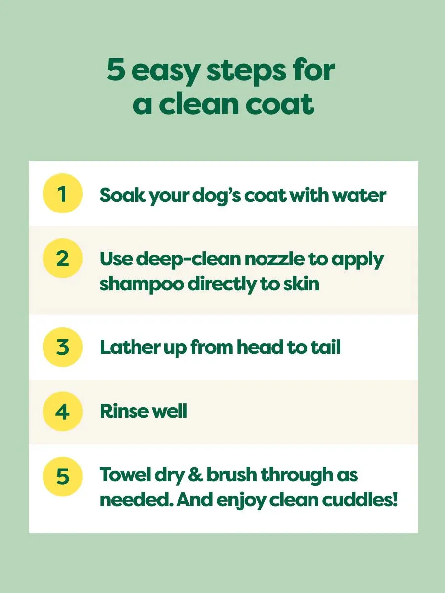 Earth Rated - 3-in-1 Dog Shampoo for Double Coated Dogs