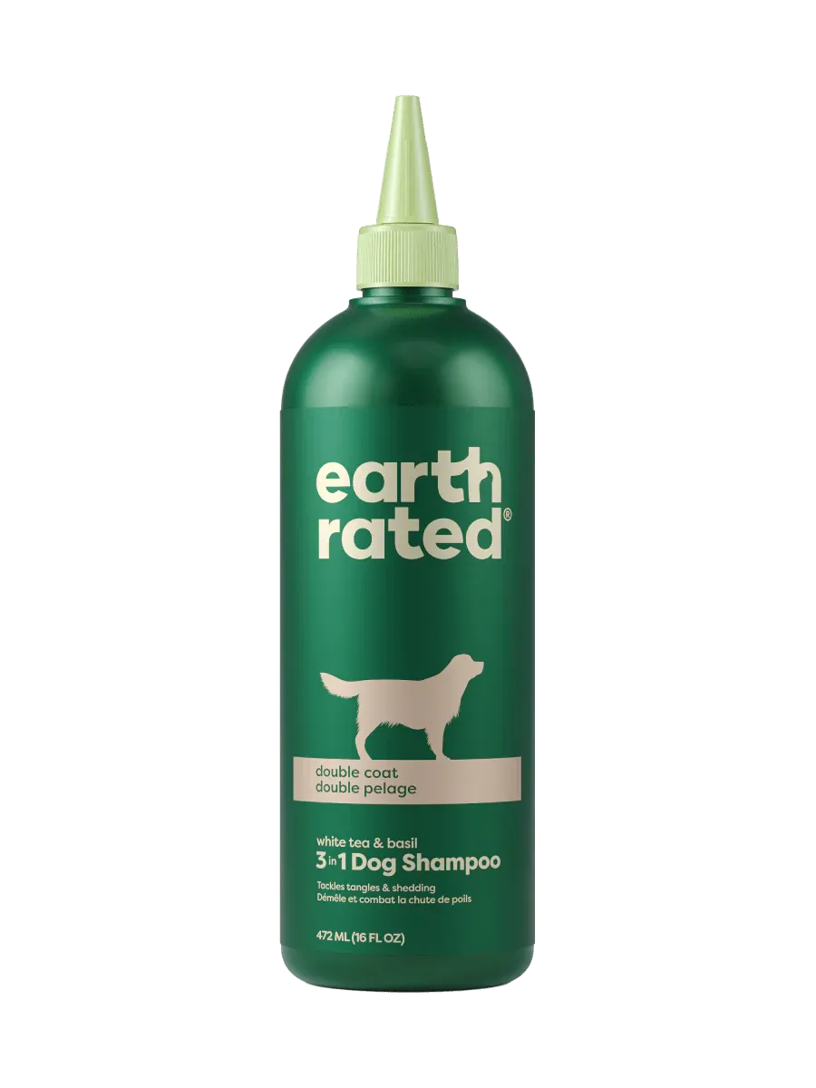 Earth Rated - 3-in-1 Dog Shampoo for Double Coated Dogs