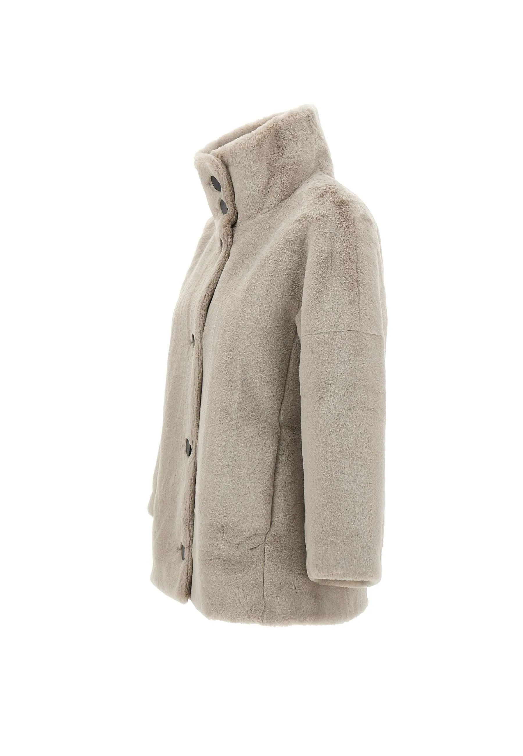 Eco Fur Women's Sand Jacket