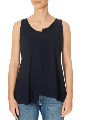 ELLi Tashe Sleeveless Top Navy