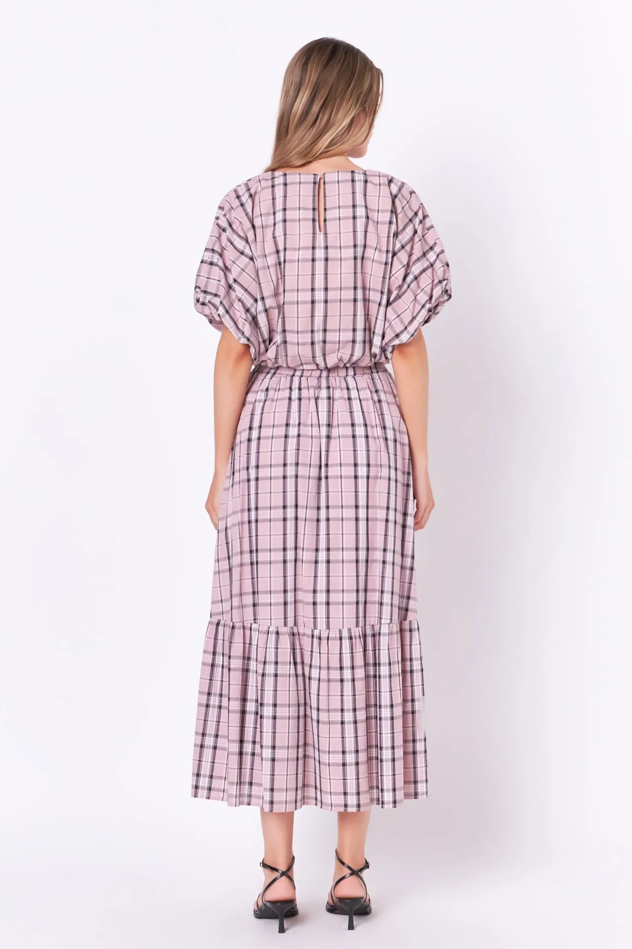 English Factory - Plaid Maxi Skirt