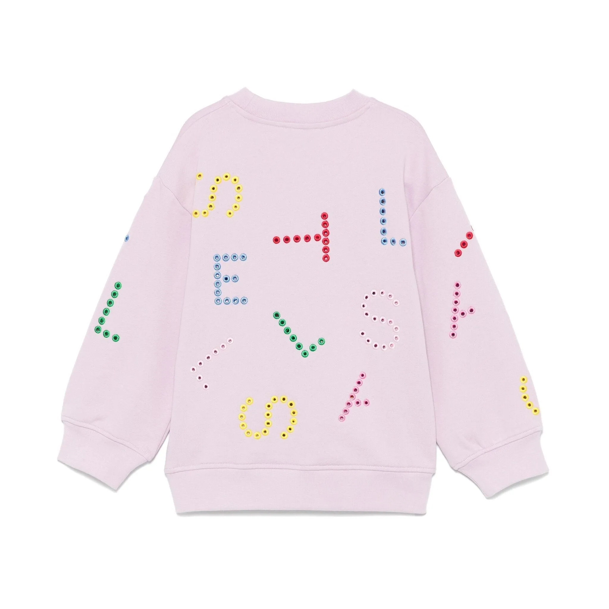 Eyelet Logo Sweatshirt