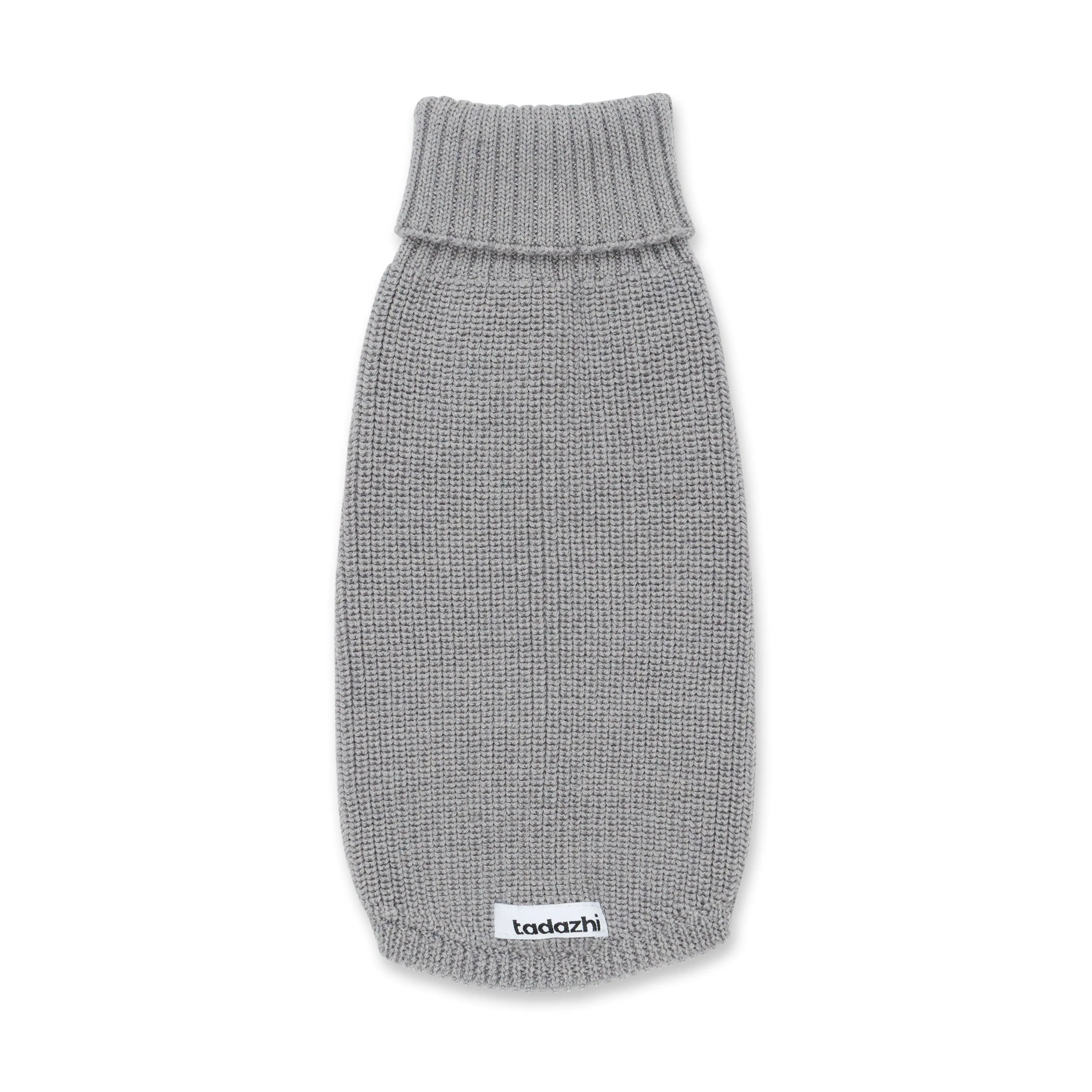 Female Wool dog sweater Grey