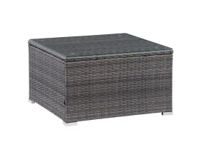 Grey Square Outdoor Coffee Table