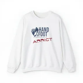 Hand & Foot Addict Unisex Heavy Blend™ Crewneck Sweatshirt