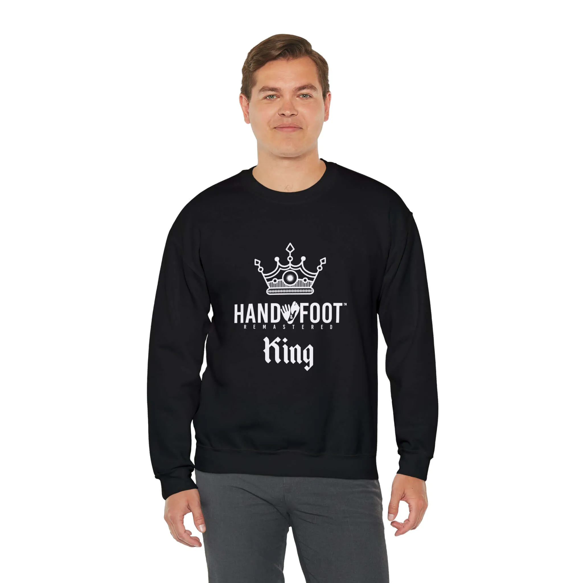 Hand & Foot King Unisex Heavy Blend™ Crewneck Sweatshirt