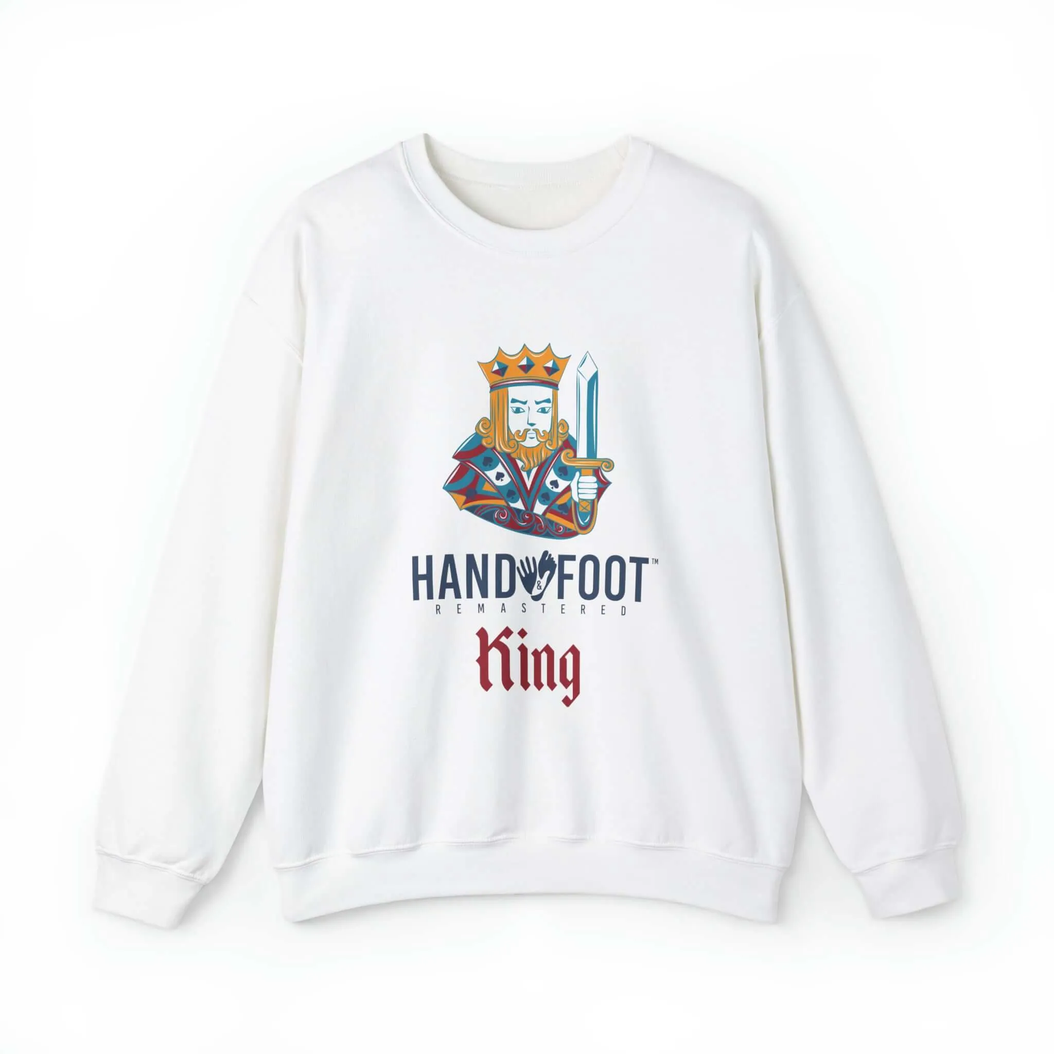 Hand & Foot King Unisex Heavy Blend™ Crewneck Sweatshirt