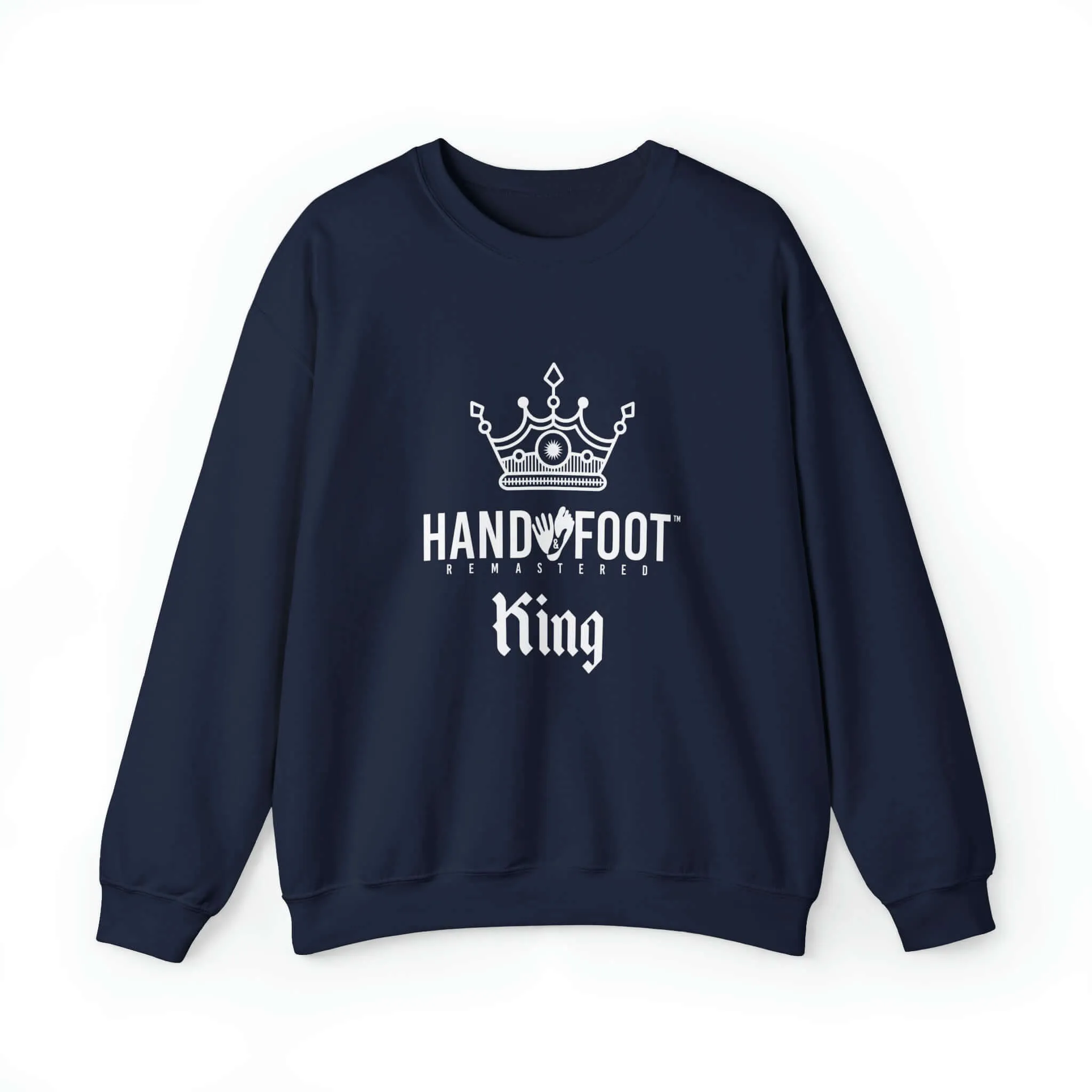 Hand & Foot King Unisex Heavy Blend™ Crewneck Sweatshirt