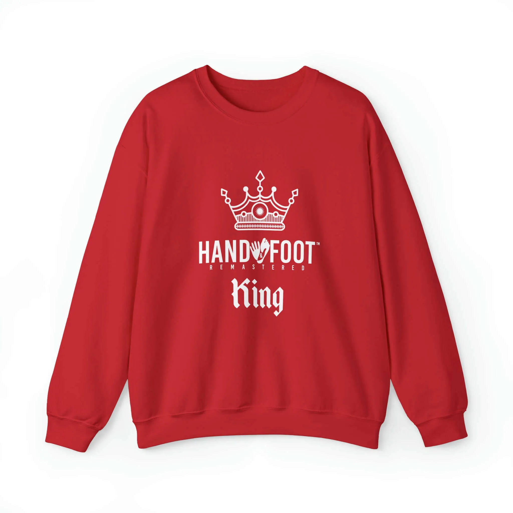 Hand & Foot King Unisex Heavy Blend™ Crewneck Sweatshirt