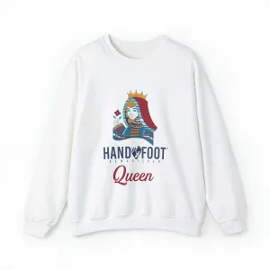 Hand & Foot Queen Unisex Heavy Blend™ Crewneck Sweatshirt