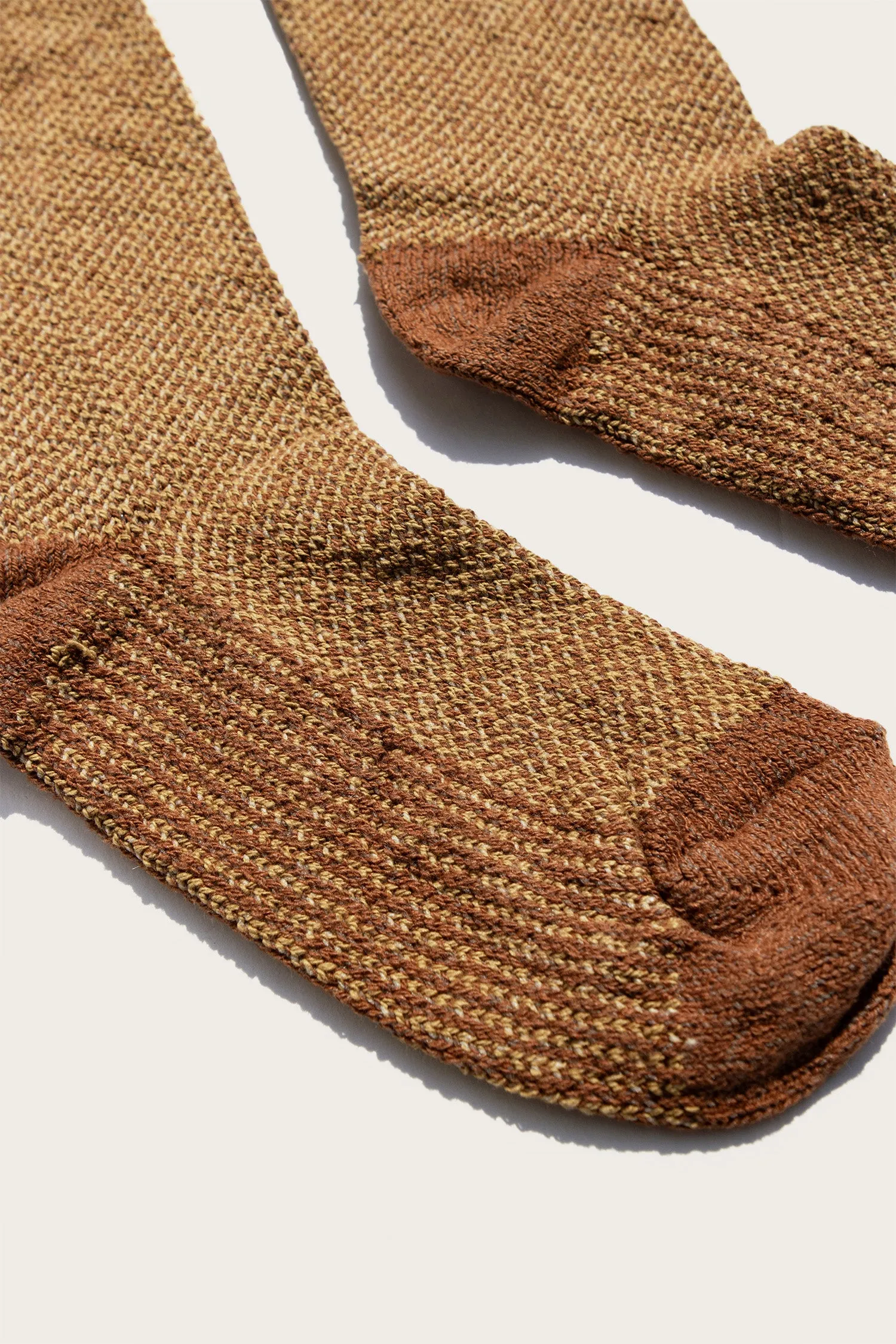 Helix Sock / Ochre