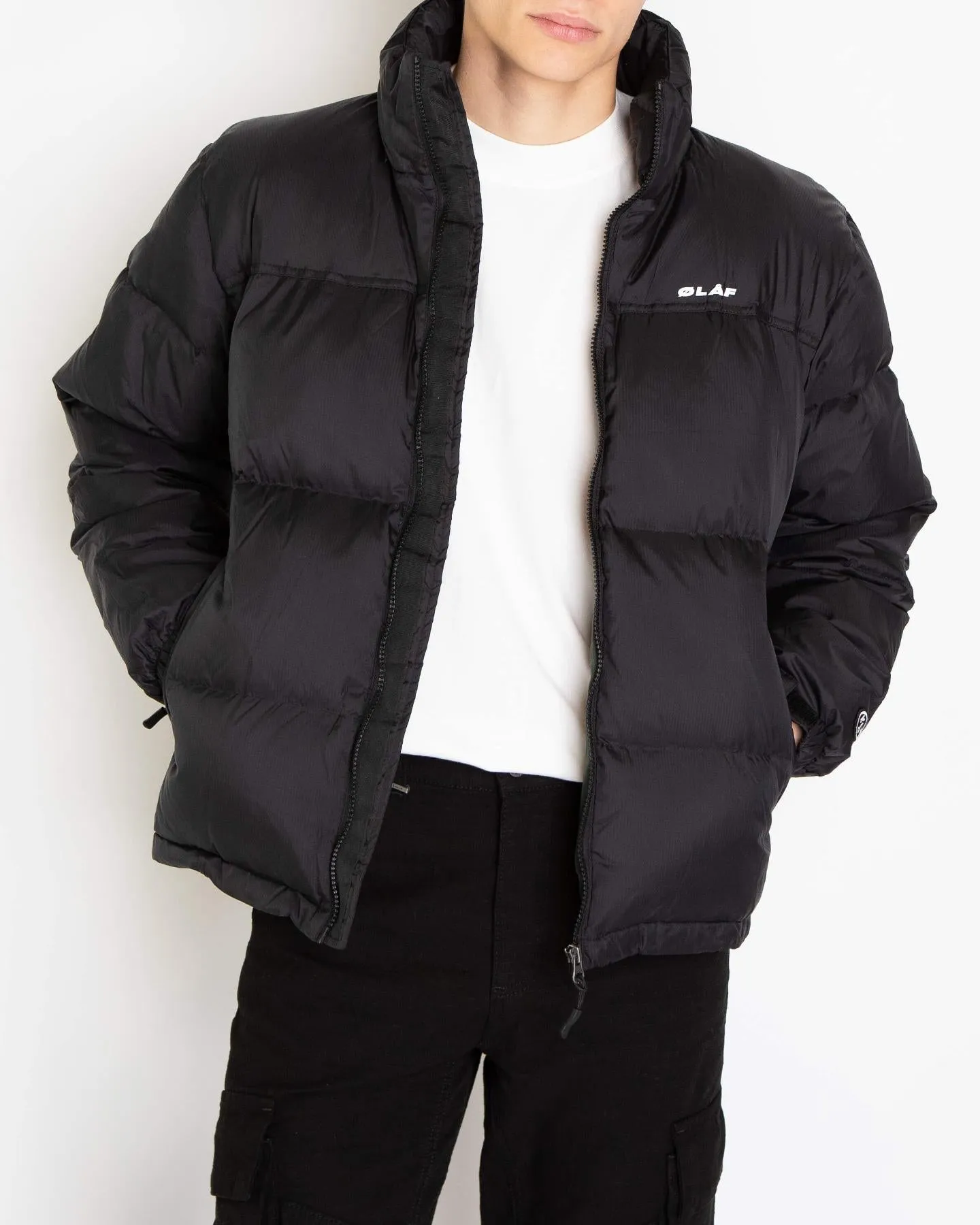 Heren Puffer Jacket Zwart