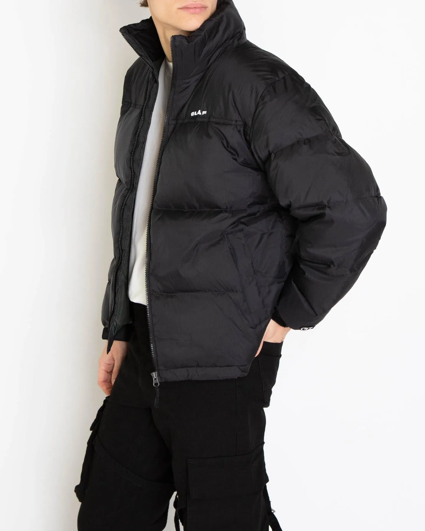 Heren Puffer Jacket Zwart