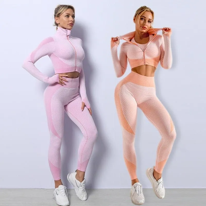 High Waist Yoga Sets for Women - Cool, Comfortable & Stylish