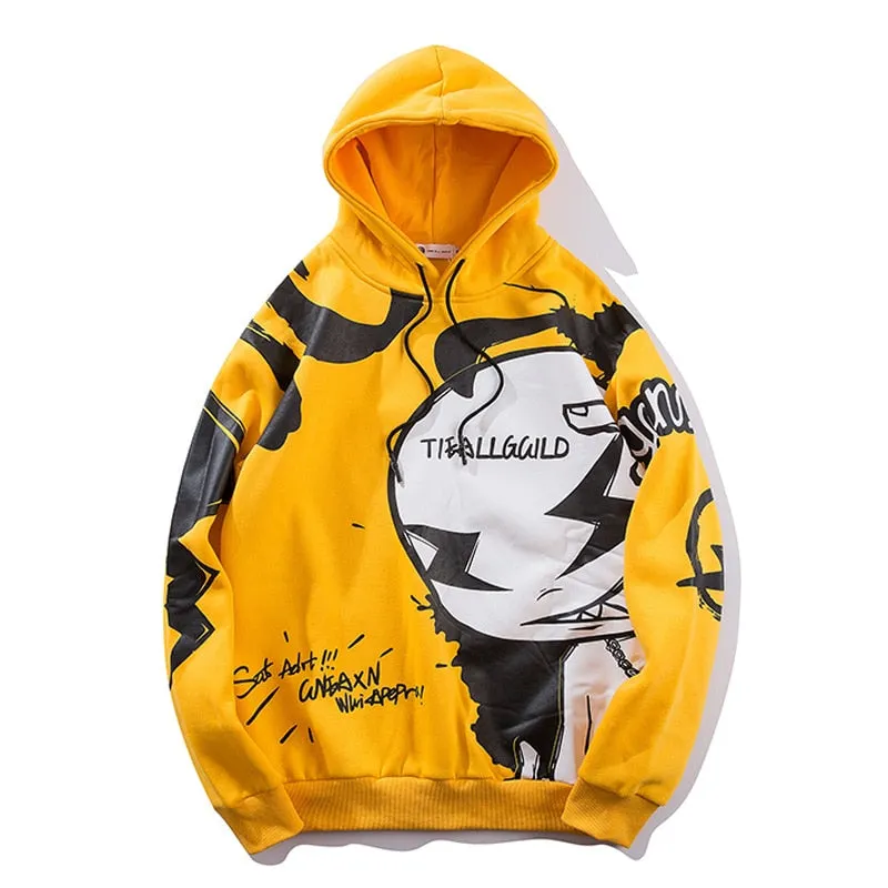 Hip Hop Print Hoodie Sweatshirts 2019 Spring Hoody Hoodies