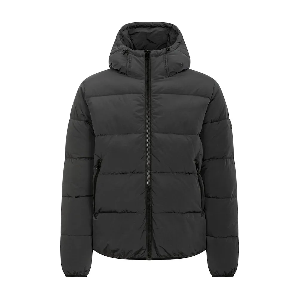 Hooded Puffer Jacket Iron Grey