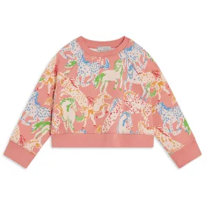 Horse Print Sweatshirt