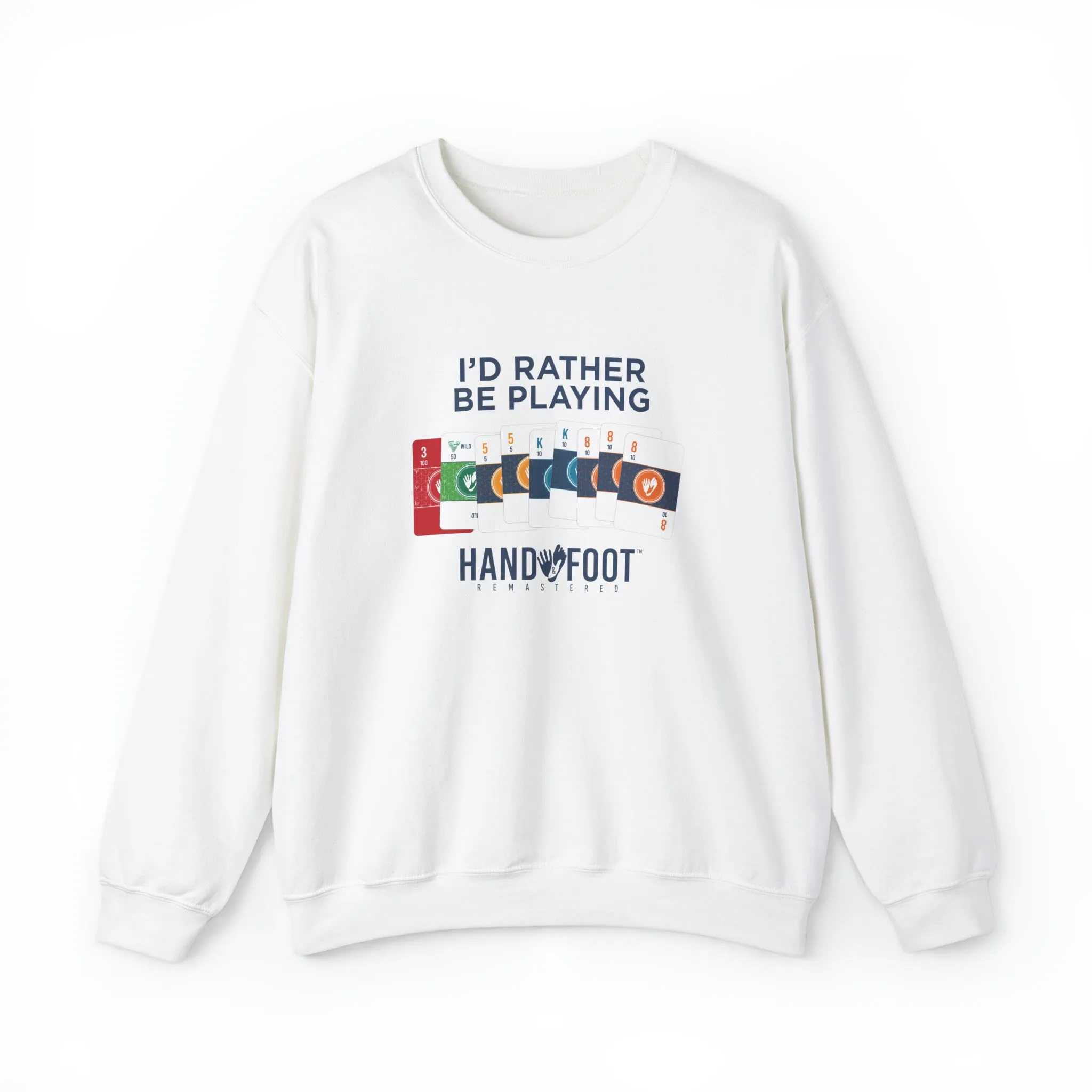 I'd Rather Be Playing Unisex Heavy Blend™ Crewneck Sweatshirt