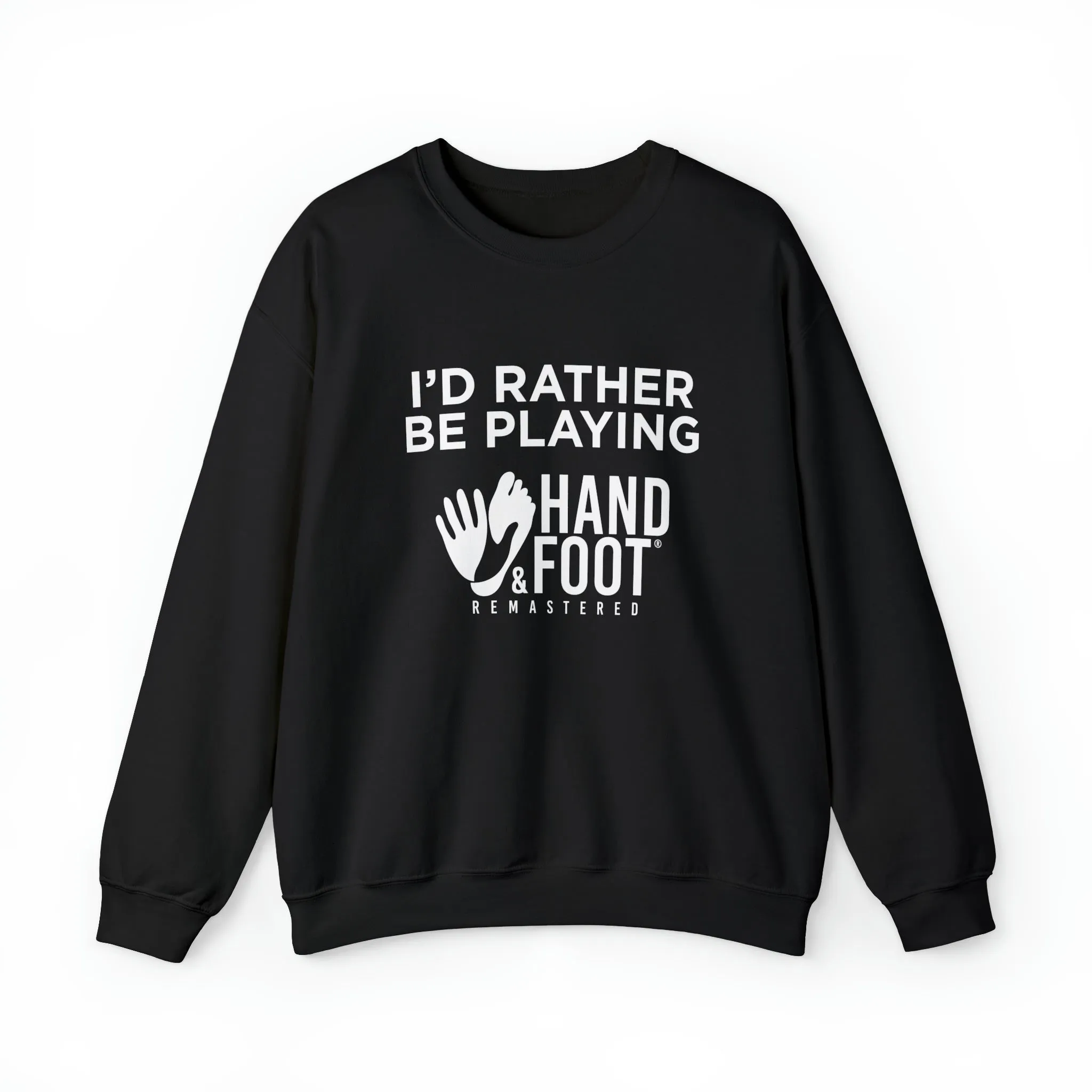 I'd Rather Be Playing Unisex Heavy Blend™ Crewneck Sweatshirt