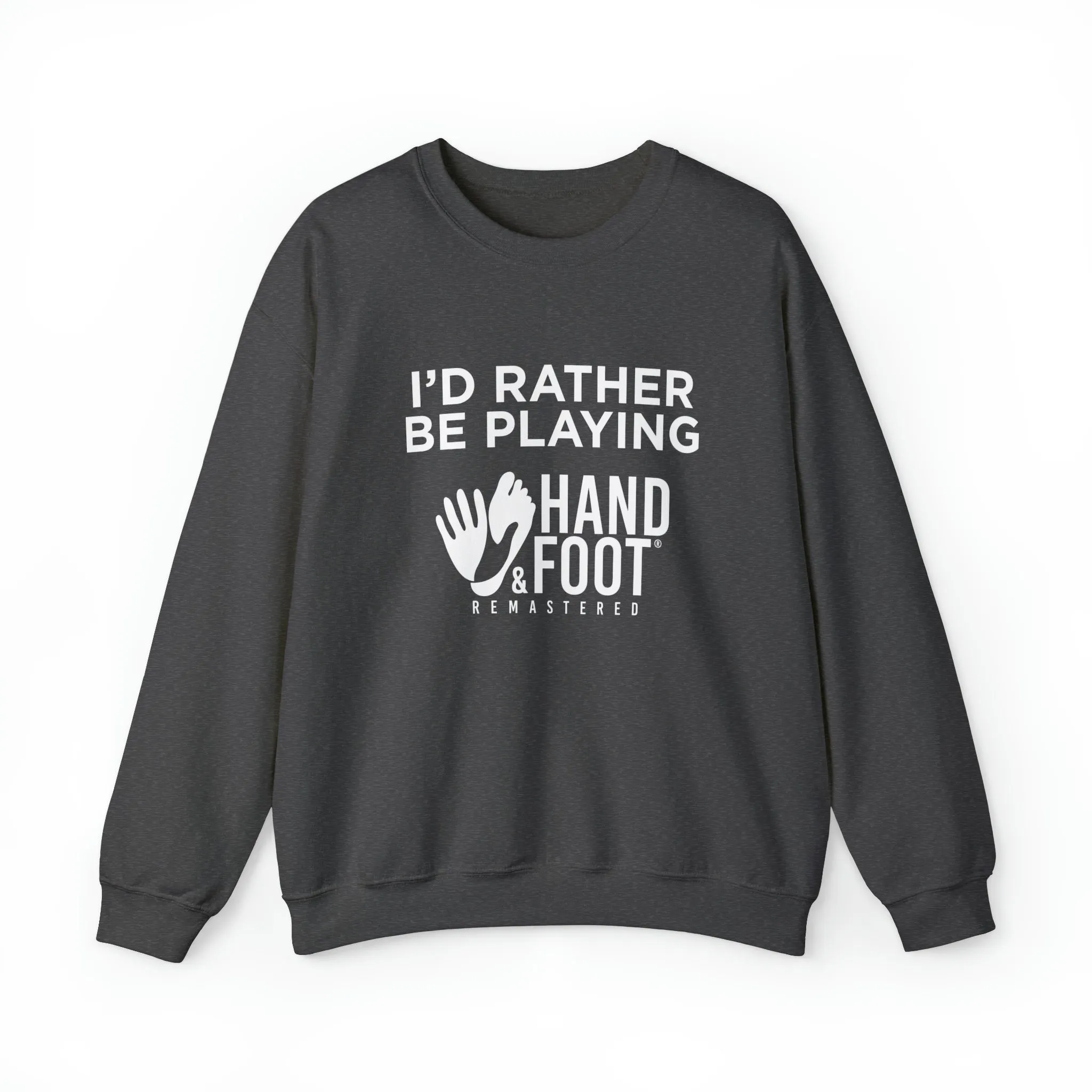 I'd Rather Be Playing Unisex Heavy Blend™ Crewneck Sweatshirt