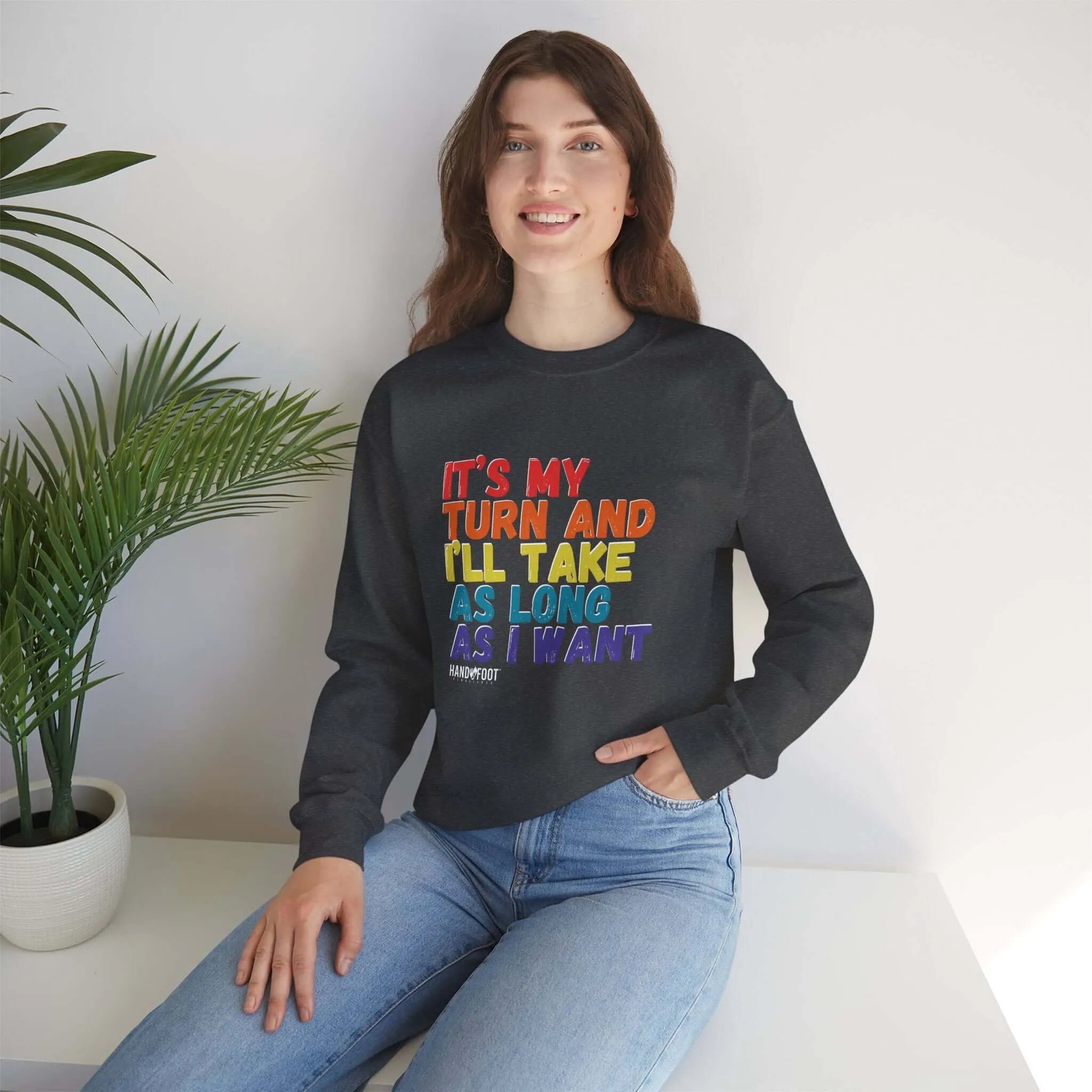 It's My Turn Unisex Heavy Blend™ Crewneck Sweatshirt