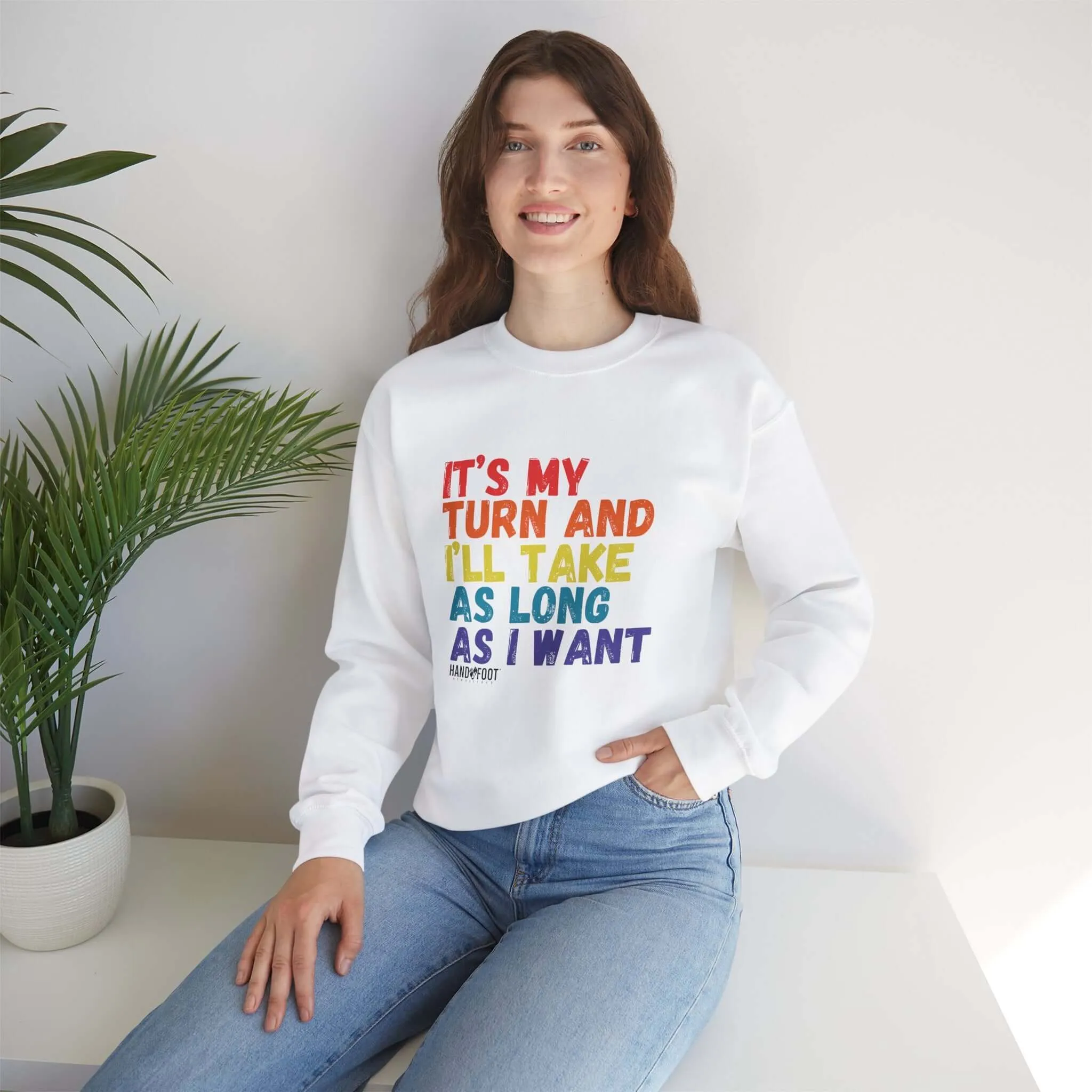 It's My Turn Unisex Heavy Blend™ Crewneck Sweatshirt