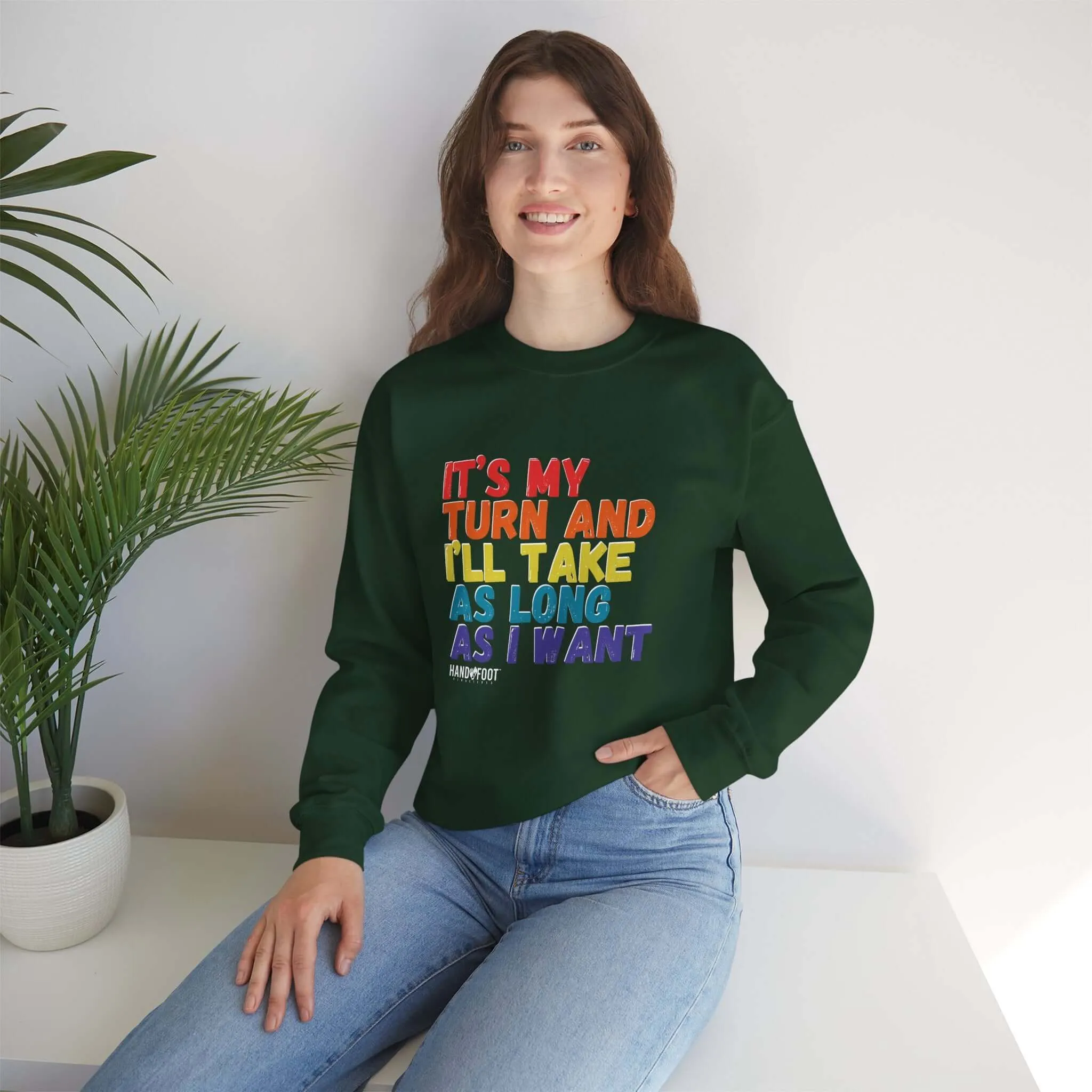 It's My Turn Unisex Heavy Blend™ Crewneck Sweatshirt