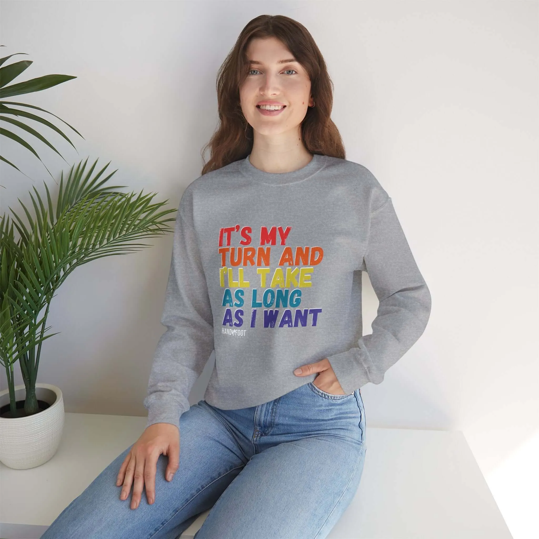 It's My Turn Unisex Heavy Blend™ Crewneck Sweatshirt