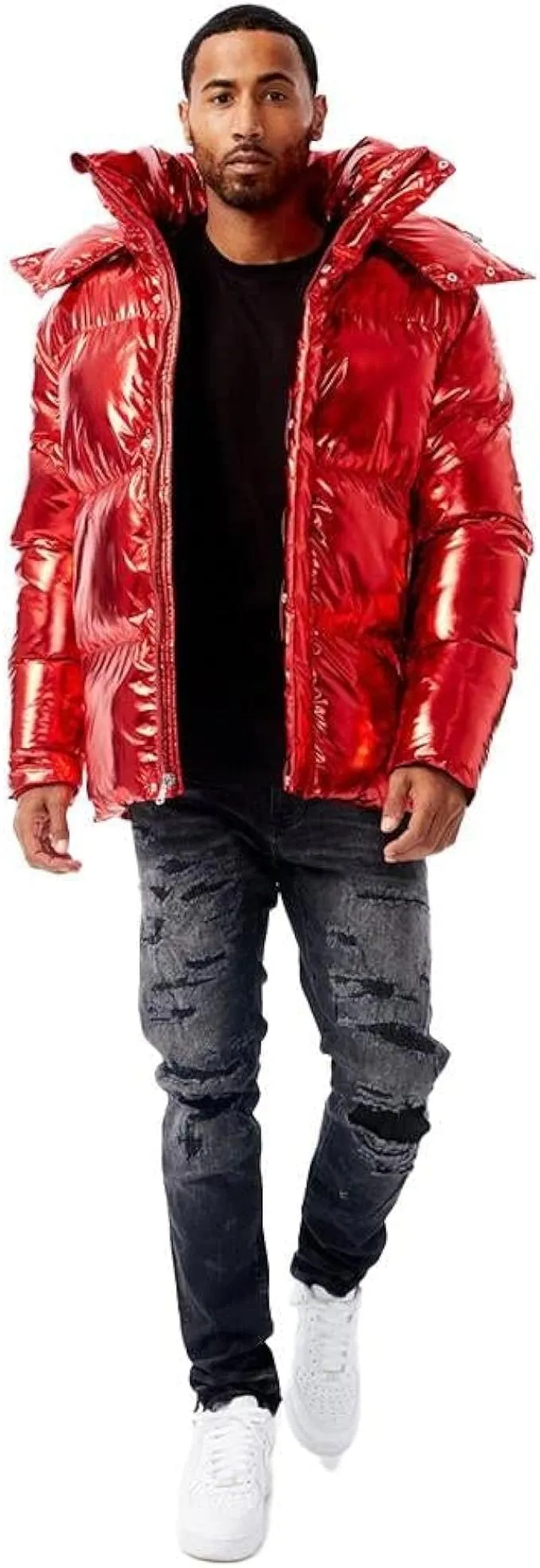 Jordan Craig- Jacket- Metallic Red