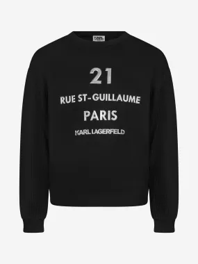 Karl Lagerfeld Girls Sweat Top