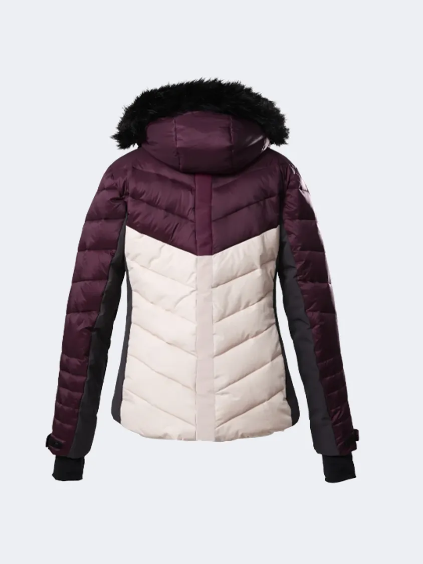 Killtec Ksw 211  Women Skiing Jacket Dark Plum