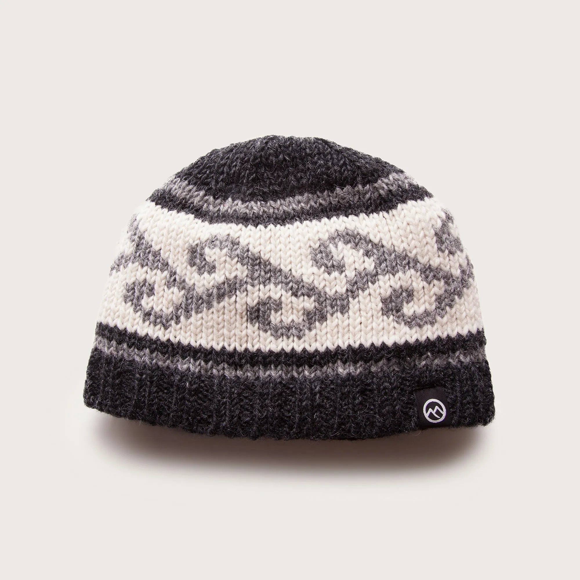 Koru Wool Beanie - Charcoal