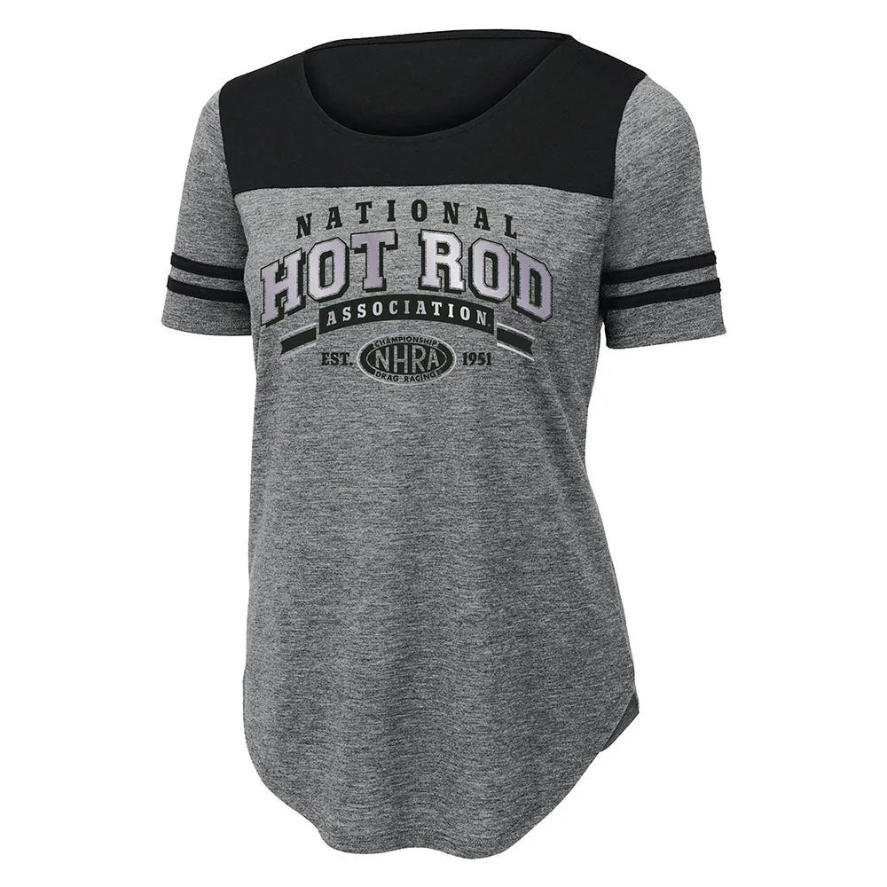 Ladies Collegiate NHRA Logo T-Shirt