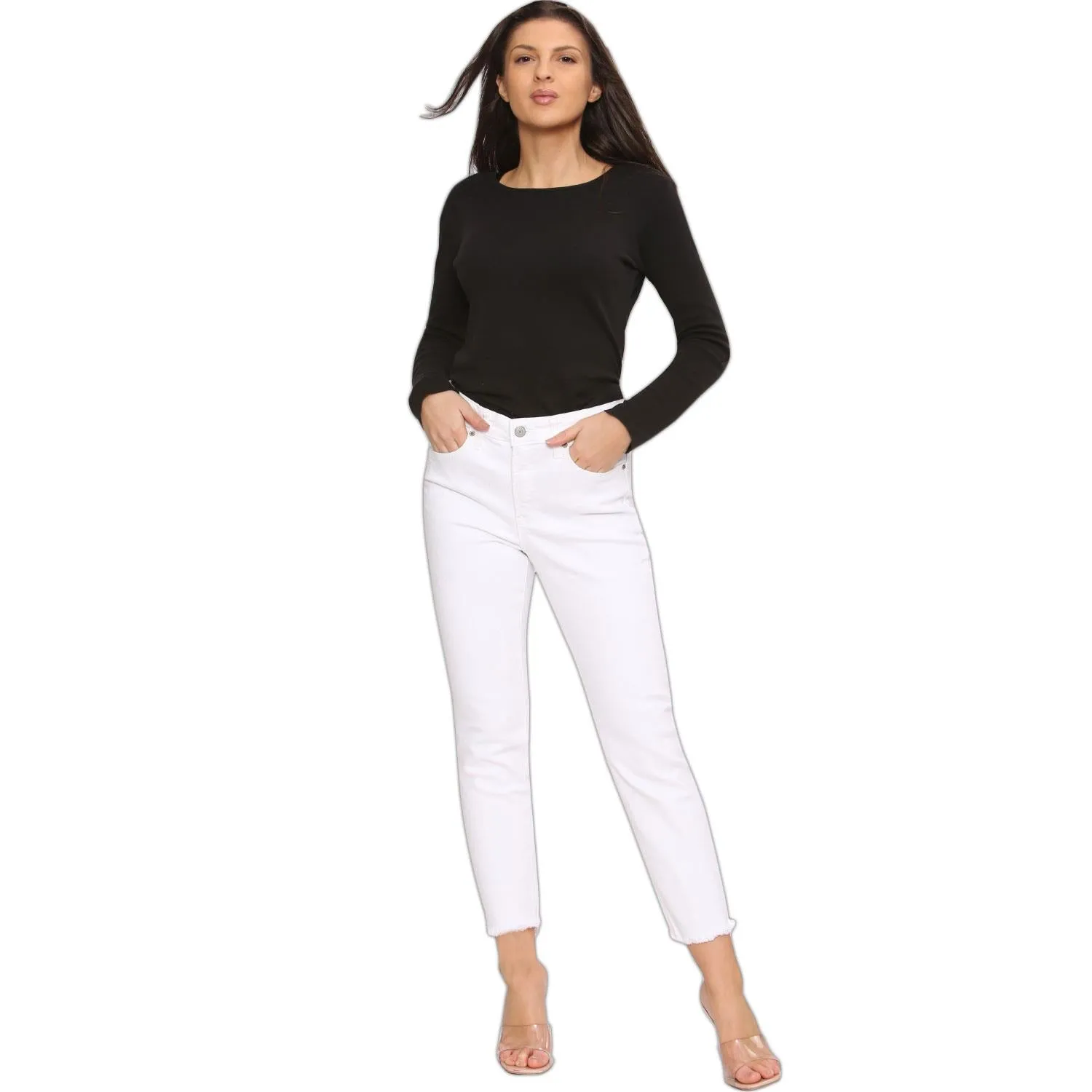 Ladies Denim Skinny Fit Jeans