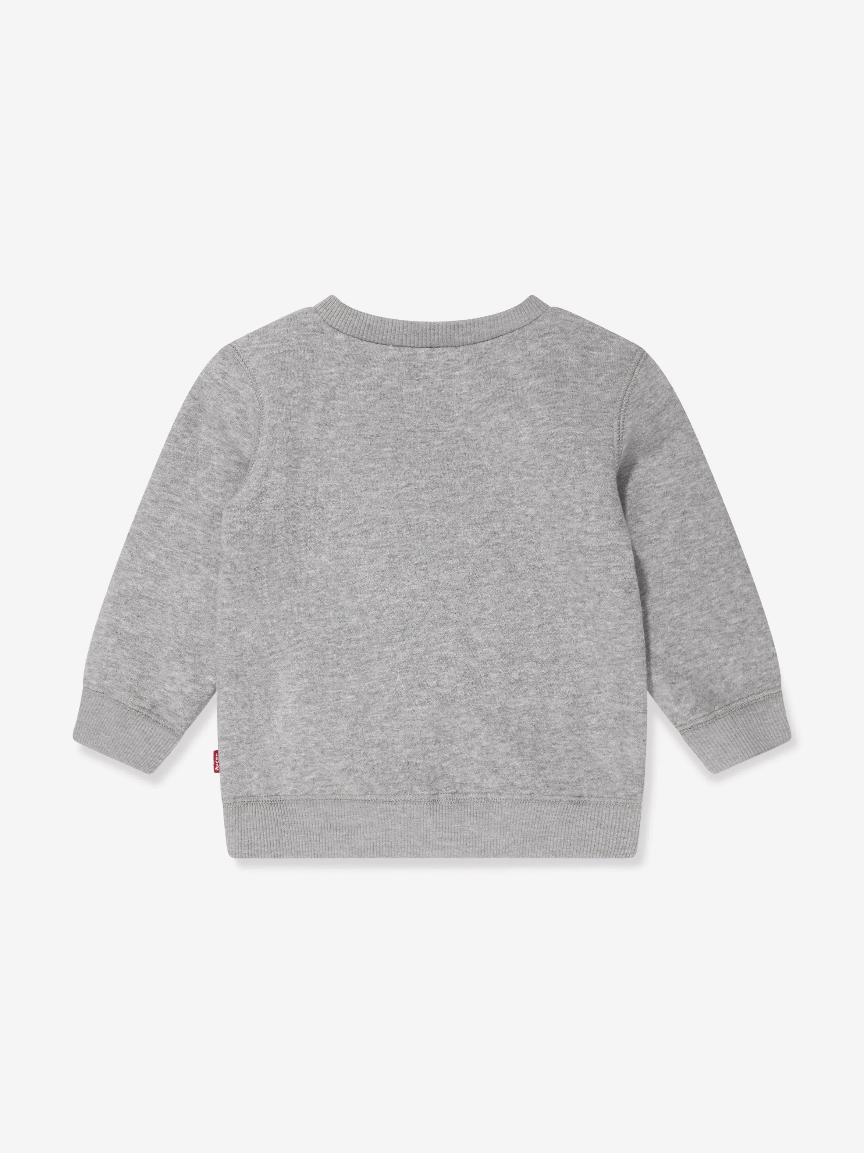 Levi's Baby Boys Batwing Crewneck Sweatshirt in Grey