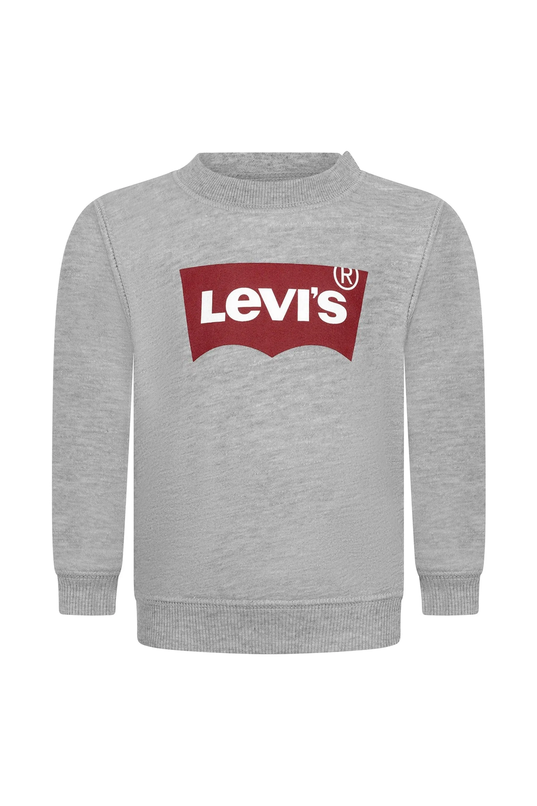 Levi's Baby Boys Batwing Crewneck Sweatshirt in Grey