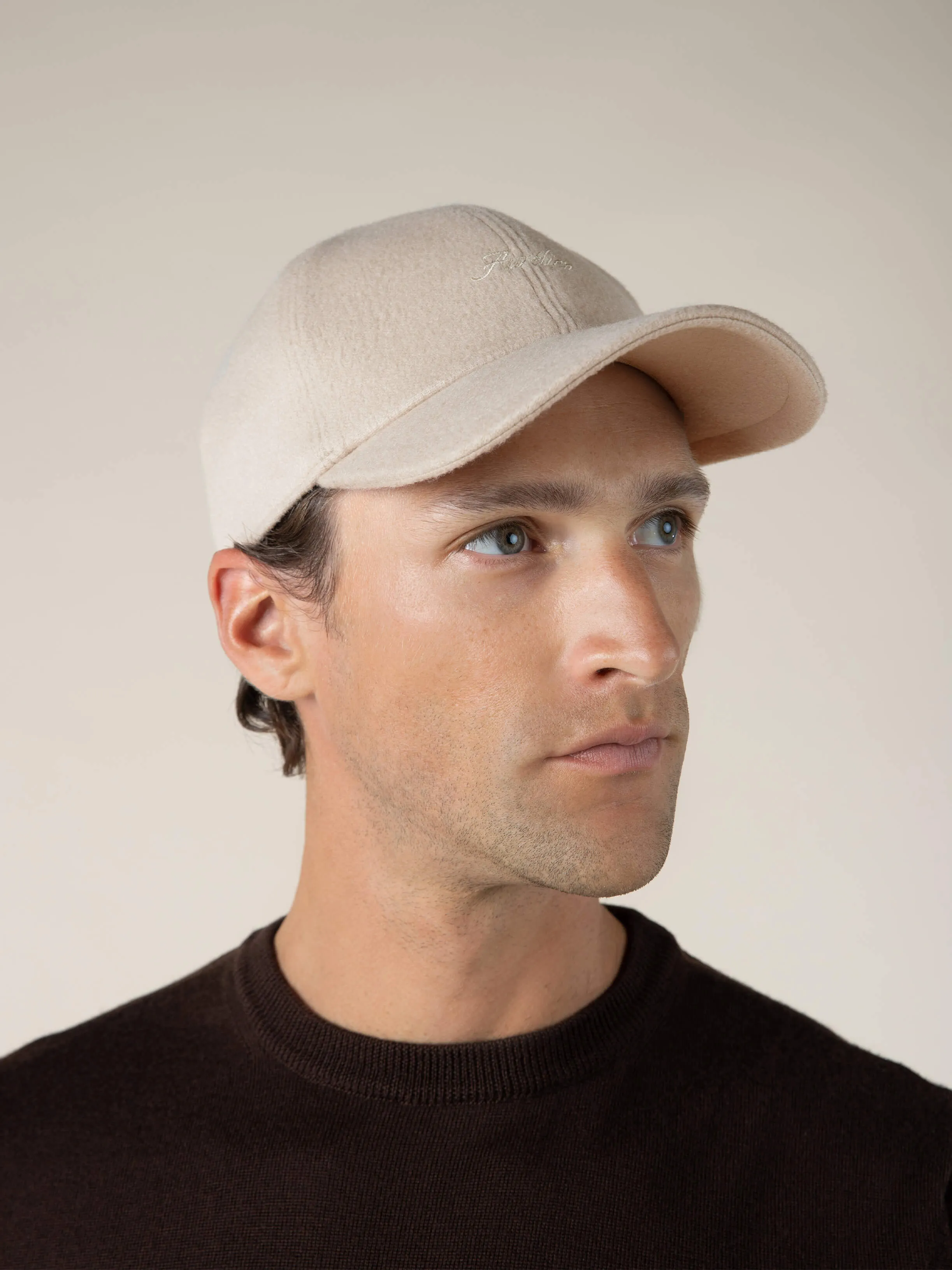 Light Beige Baseball Cap