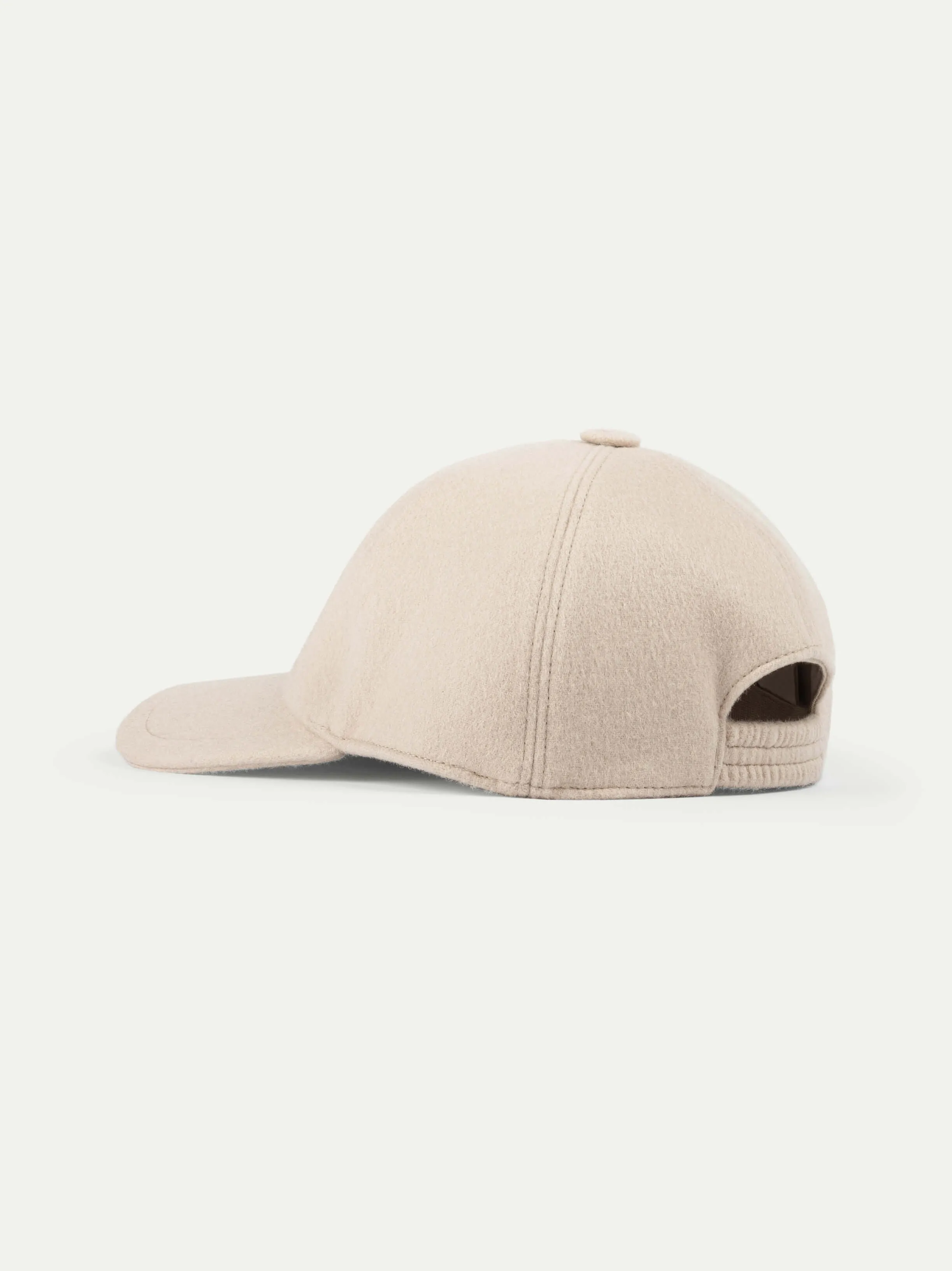 Light Beige Baseball Cap