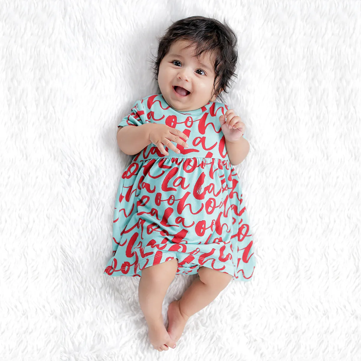 Li'l Loves Pack of 3 Bamboo Dress Bodysuits